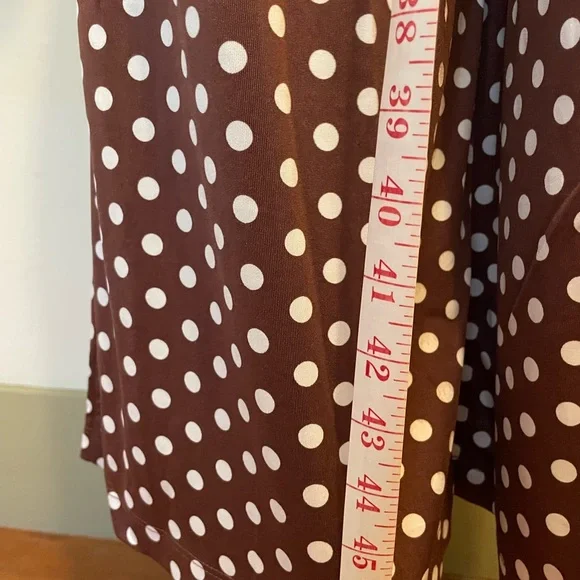 VENUS Black Polka Dot Wrap Jumpsuit XS - Picture 6 of 8